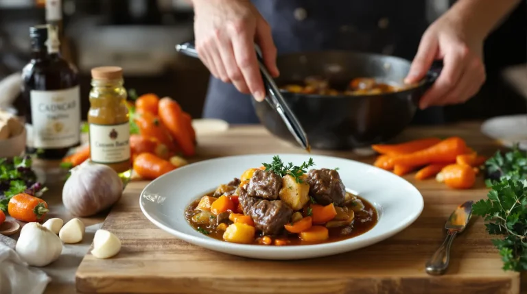 Recette joue de boeuf fondante, mijotée à l'ancienne recette joue de boeuf fondante