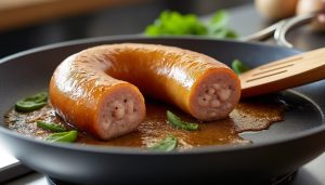 apprenez à cuire un boudin blanc parfaitement tendre et savoureux grâce à nos conseils simples et efficaces.