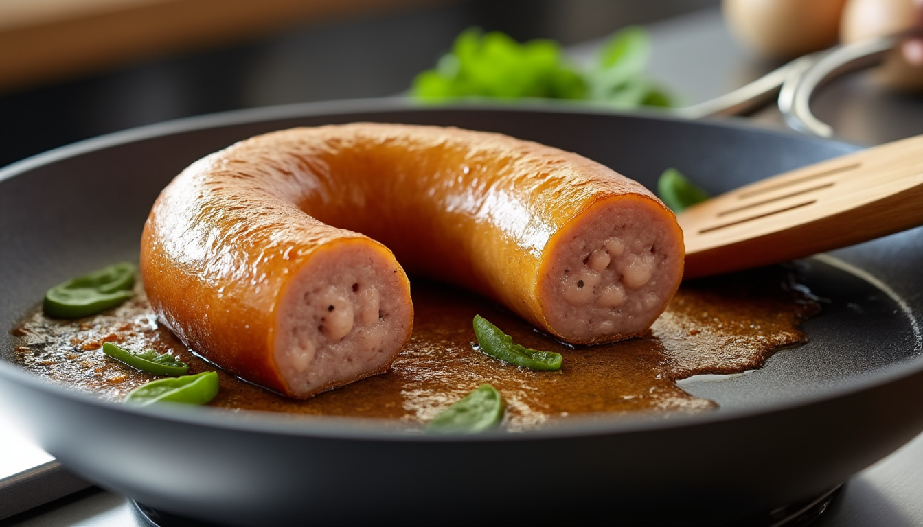Comment cuire un boudin blanc de manière parfaite apprenez à cuire un boudin blanc parfaitement tendre et savoureux grâce à nos conseils simples et efficaces.