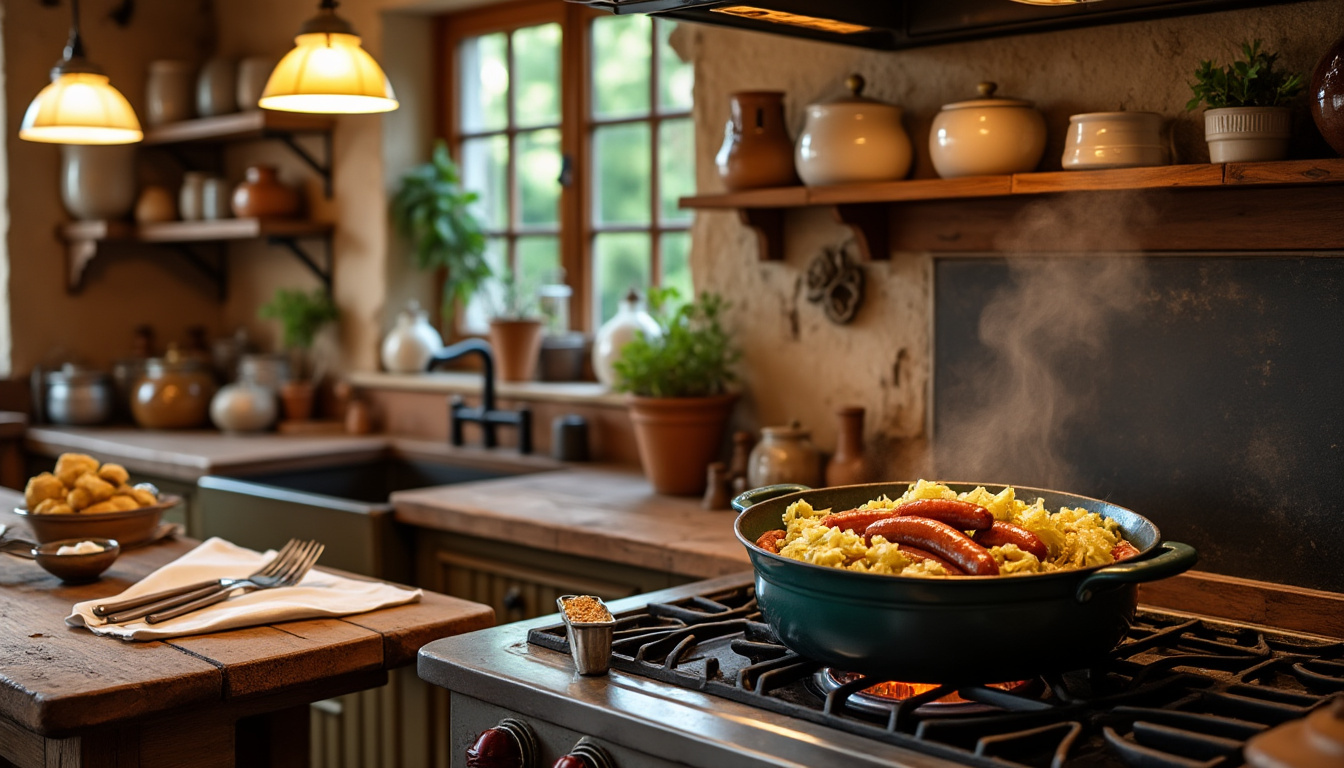 découvrez comment préparer une savoureuse saucisse au chou à l'ancienne avec notre recette traditionnelle facile à suivre. un plat réconfortant aux saveurs authentiques pour toute la famille.