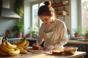 Recettes faciles pour utiliser une banane trop mûre