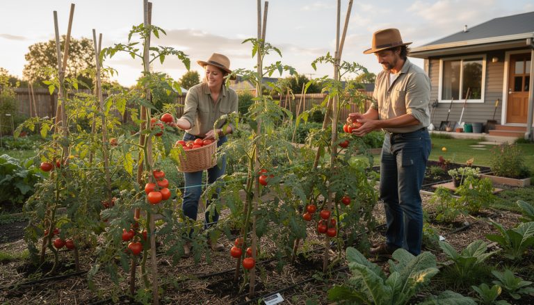 découvrez combien de pieds de tomate planter pour nourrir deux personnes toute la saison et optimisez votre potager pour une récolte abondante et durable.