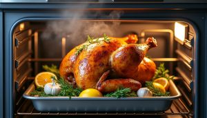 découvrez nos astuces pour cuire un poulet de 2 kg au four et obtenir une viande tendre et savoureuse à chaque fois.