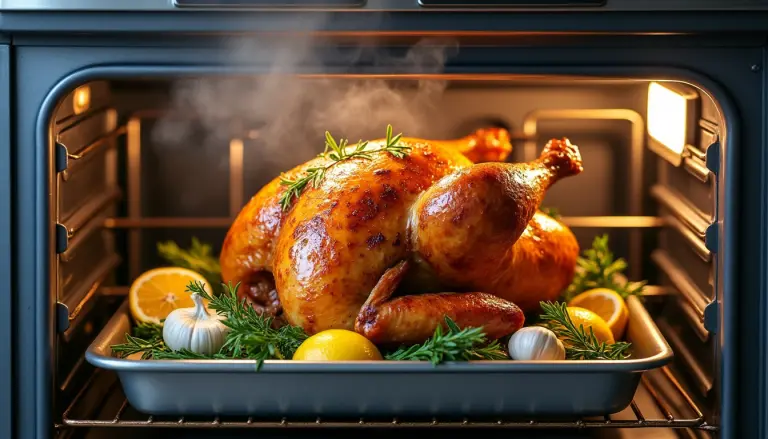 découvrez nos astuces pour cuire un poulet de 2 kg au four et obtenir une viande tendre et savoureuse à chaque fois.