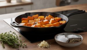 découvrez la méthode simple et efficace de marmiton pour réussir la cuisson du butternut à la poêle, et savourez un plat délicieux et parfaitement doré.