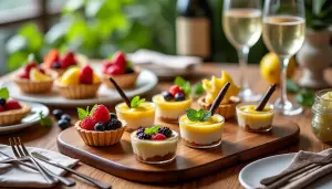 découvrez nos desserts légers et gourmands, parfaits pour un apéro dînatoire réussi. des recettes savoureuses qui raviront vos invités sans alourdir votre repas.