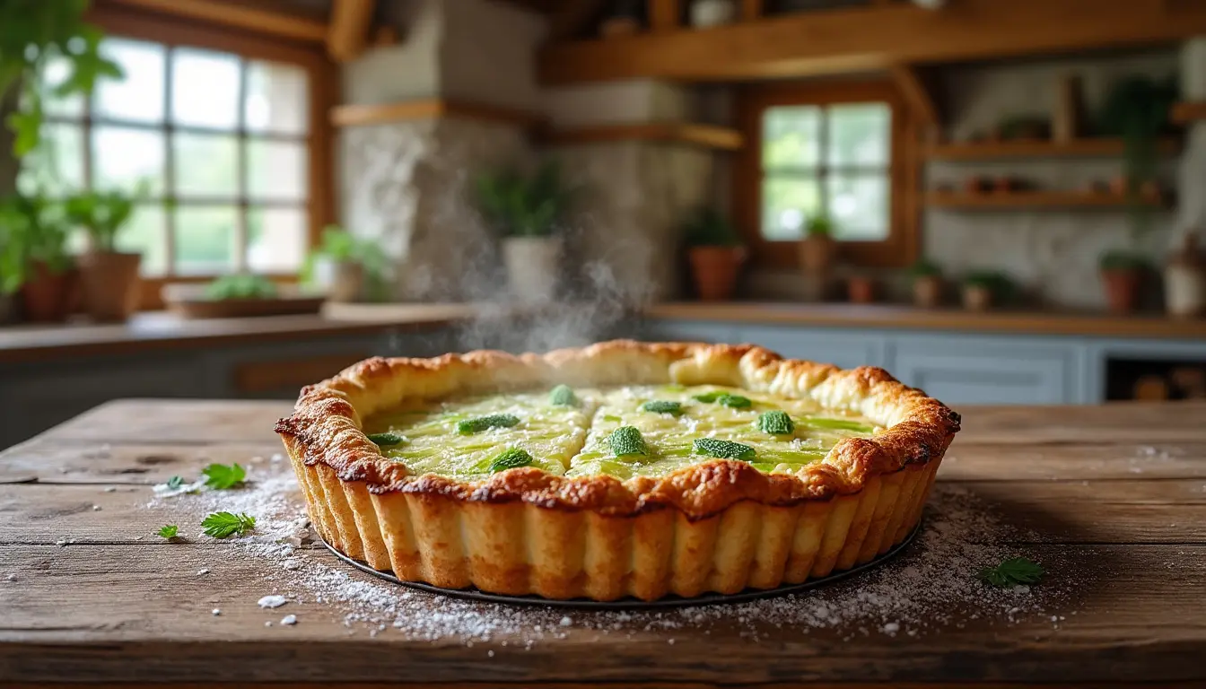 La recette authentique de la tarte aux poireaux grand-mère pour un repas convivial découvrez la recette authentique de la tarte aux poireaux grand-mère, idéale pour un repas convivial en famille ou entre amis. facile à préparer, savoureuse et traditionnelle.
