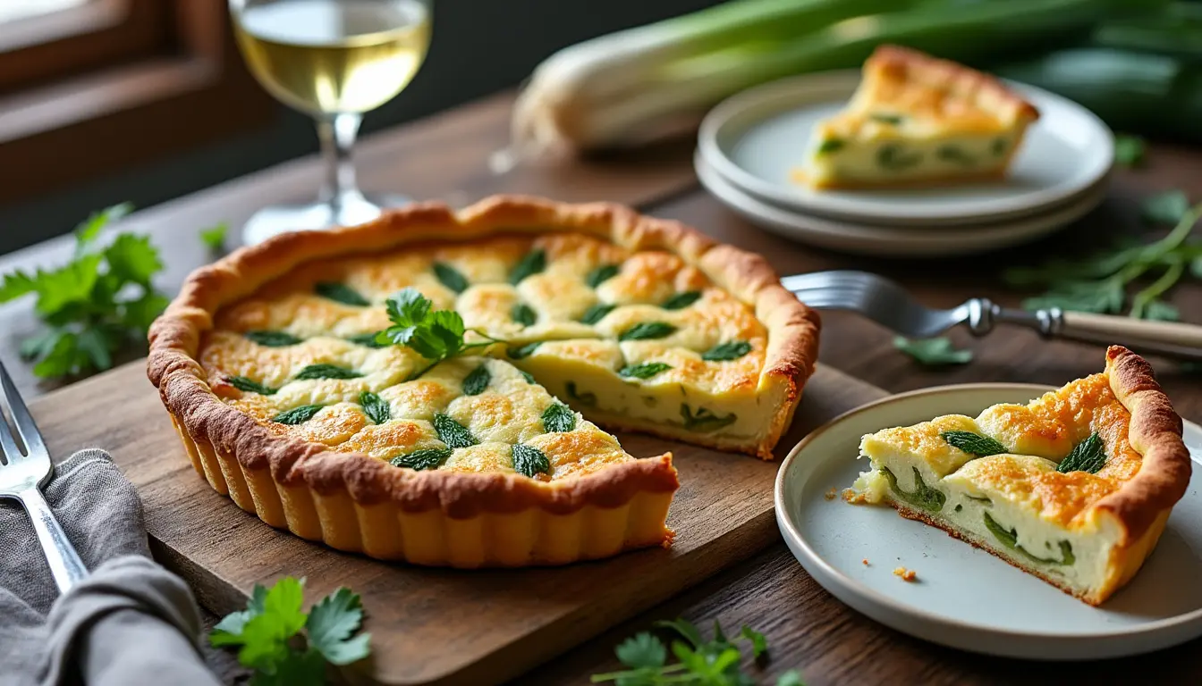 La recette authentique de la tarte aux poireaux grand-mère pour un repas convivial découvrez la recette authentique de la tarte aux poireaux de grand-mère, idéale pour un repas convivial en famille ou entre amis. facile à préparer et pleine de saveurs traditionnelles.
