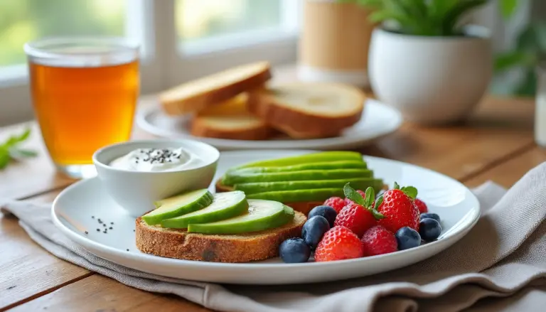 Petit déjeuner équilibré et adapté pour diabétique découvrez des idées de petit déjeuner équilibré spécialement adaptées pour les personnes diabétiques, alliant plaisir et santé pour bien commencer la journée.