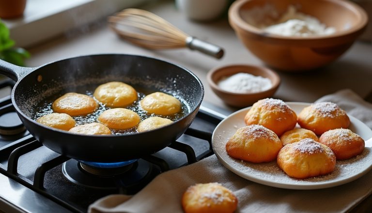 découvrez la recette facile de beignets de laurent mariotte sur tf1, pour des gourmandises moelleuses et rapides à préparer chez vous.